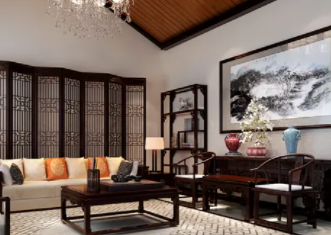 汉寿中式书房设计让四合院的生活更加美好