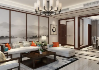 汉寿中式客厅设计哪些元素是必不可少的呢